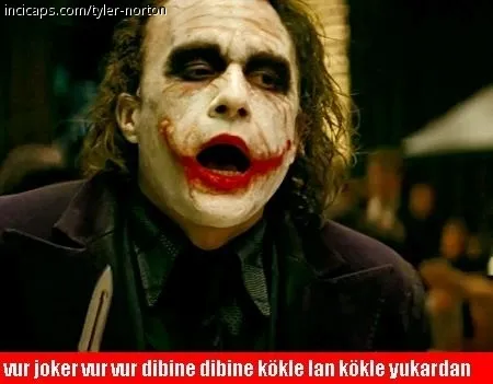 bir joker fotoğrafı
