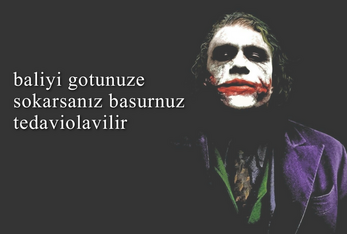 bir joker fotoğrafı